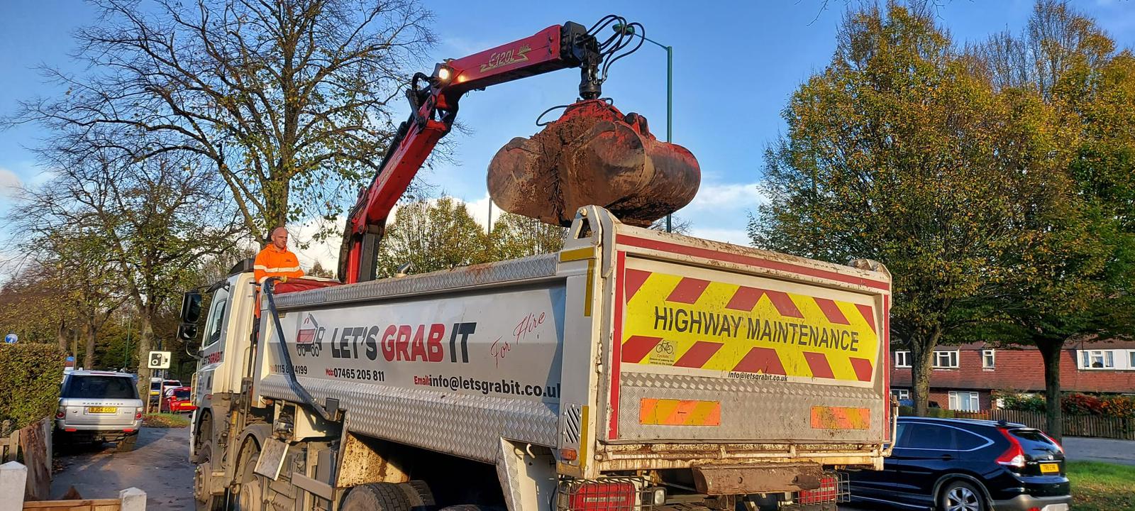 Top Soil Removal in Bestwood Village